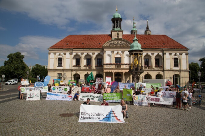 Gründung des Klimabündnisses Magdeburg am 15.07.2021