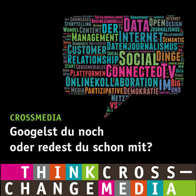 Crossmedia – Googelst du noch oder redest du schon mit? Fachkonferenz Think CROSS – Change MEDIA am 19. und 20. Februar 2016